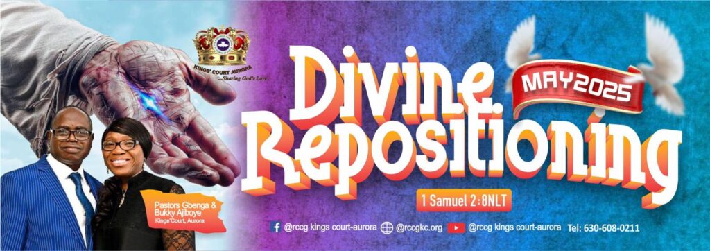 May 2025 Divine Repositioning banner