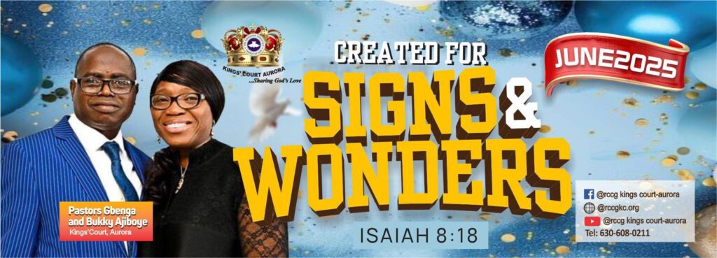 Signs and wonders june 2025